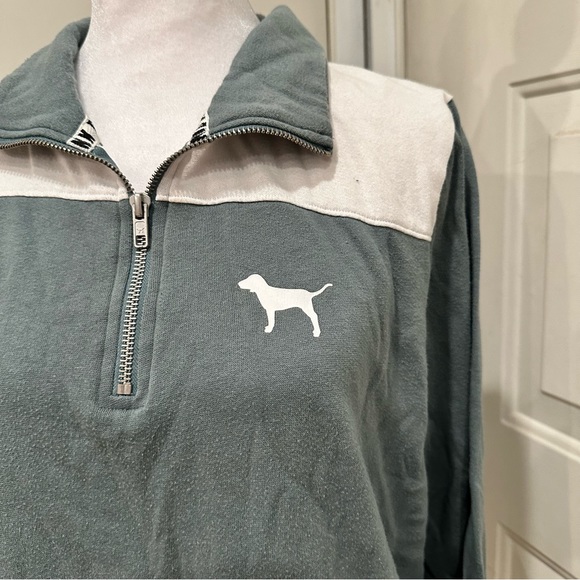 PINK’s Victoria Secret Half Zip Sweater - Picture 2 of 12